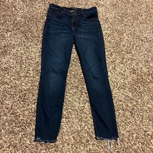 Express super soft denim legging - size 8